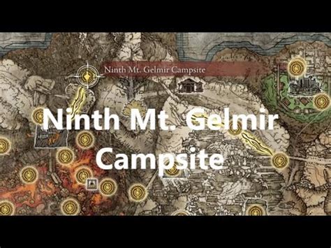 This can be accessed quickly from the Ninth Mt. . Ninth mt gelmir campsite